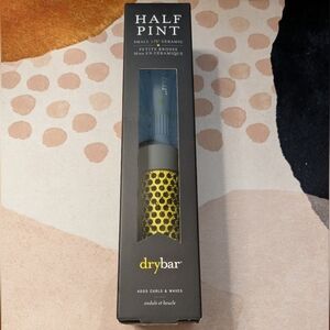 Drybar Half Pint Small Ceramic Round Brush in Yellow and Grey Design - 1.75"